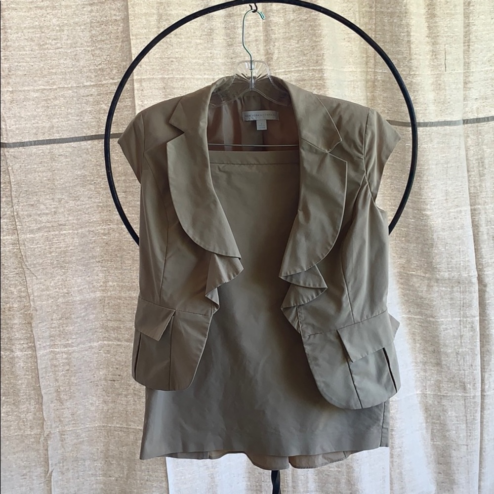 Business jacket and skirt set